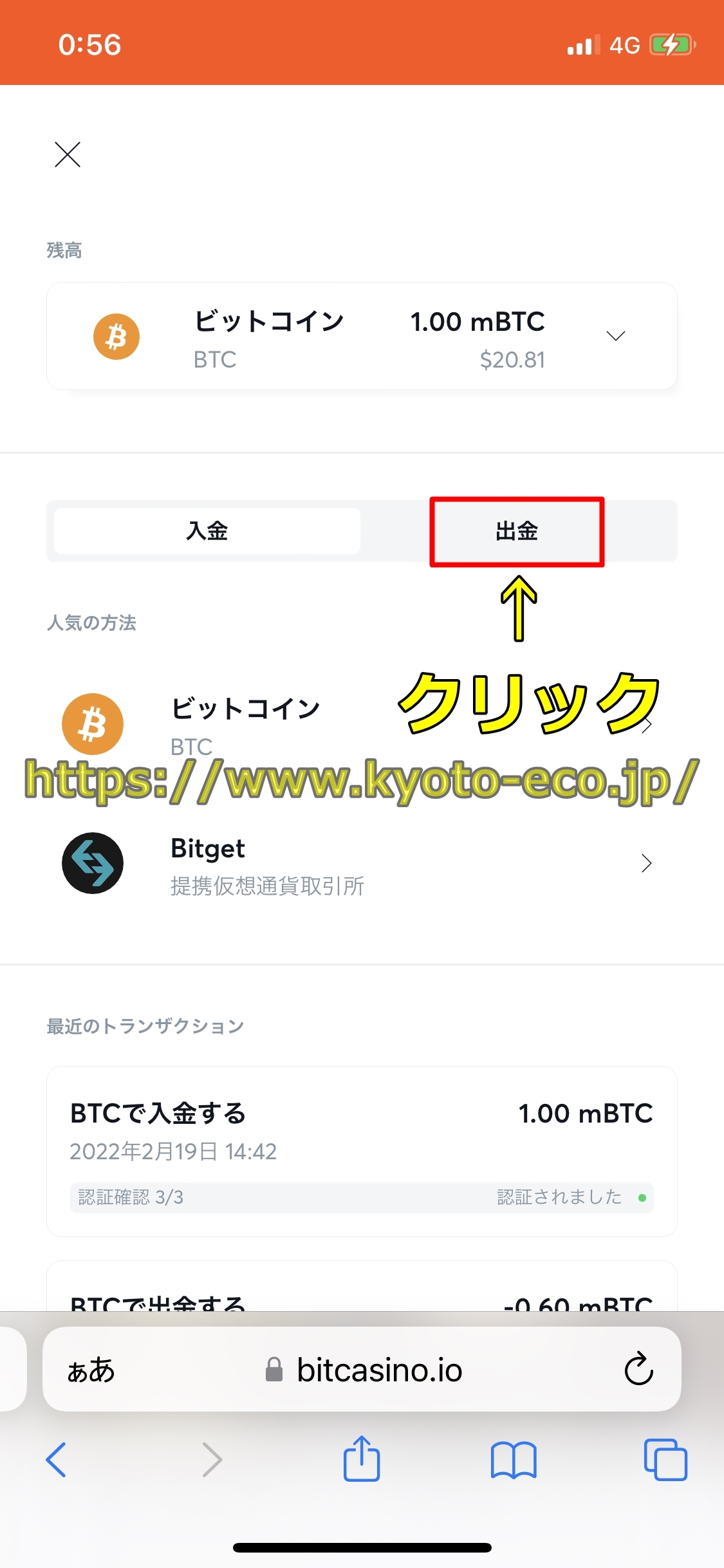 ビットカジノ